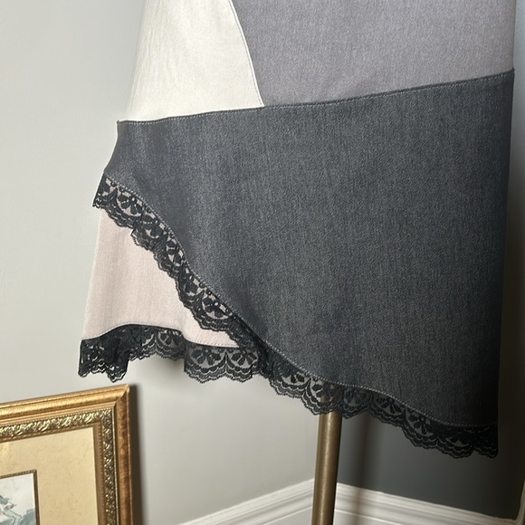 Soft Denim & Lace Tunic - NWT* - Picture 2 of 5